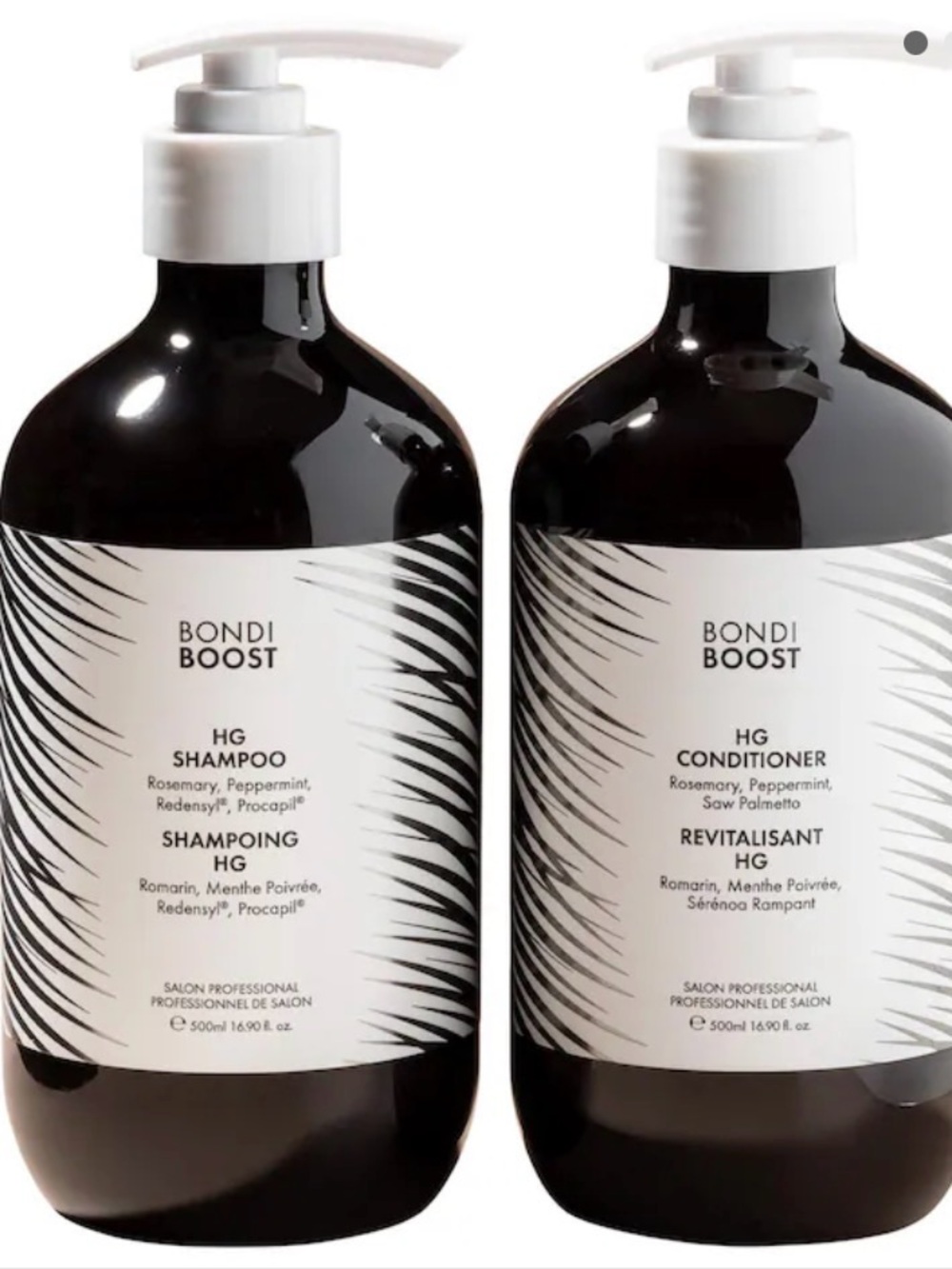 Bondi Boost HG Shampoo & Conditioner Set for Thinning Hair with Rosemary